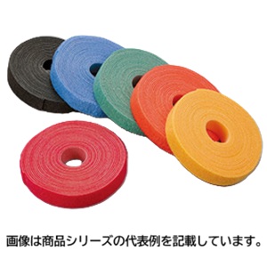 ヘラマンタイトングリップタイ・ロールタイプ■型式：GTR-BLU□色：青□寸法(mm)： 全長：L\u003d20mm(巻き長さ)  幅：W\u003d1mm□販売単位：1巻(5m)単位