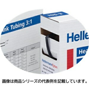 ヘラマンタイトン熱収縮チューブ■型式：HIS-3-24/8-BK□色：黒□内径/厚み： 収縮前:φD\u003d24.0mm 収縮後:φd\u003d8.0mm  厚み:W\u003d1.20mm□適用電線サイズ：φ11.2～20.8mm□材質：架橋ポリオレフィン□販売単位：3m/箱単位