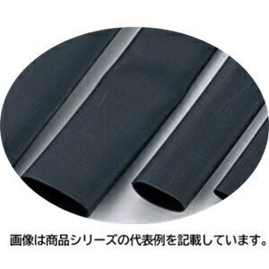 ヘラマンタイトン熱収縮チューブ■型式：TAN33-4.8-BK□色：黒□内径/厚み： 収縮前:φD\u003d4.8mm 収縮後:φd\u003d1.6mm  厚み:W\u003d1.1mm□適用電線サイズ：φ2.2～4.1mm□長さ：1m□販売単位：50本単位