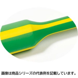 ヘラマンタイトン熱締め付ける熱電子管(ヘラシュリンク)■型：TREDUX-6/2-YG□色：黄/緑縞□口径(締め付ける前/締め付ける後)：φD6.0/φd2.0粍□材質：取り持ち役ポリオレフィン□長さ/奥ふかさ：1m/0.65粍□売りわたすユニット：15