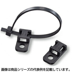 ヘラマンタイトン 導電性アンカーマウント ■型式：CTAM1-NC □色：黒 □取付穴径： 　φD\u003d4.4mm □適用ビス：M4 □材質：ポリプロピレン(導電性) □販売単位：100個単位