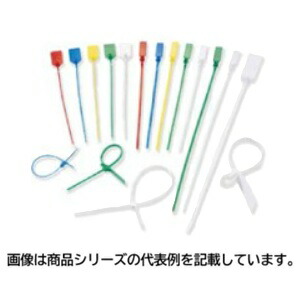 ヘラマンタイトンセキュロック(プルタイトシリーズ)■型式：SY235-BLU□色：青□結束径：φ7～40mm□寸法： 全長:L\u003d235mm  幅:A\u003d3.6mm□ループ引張強度：222.3N(22.67kgf)□販売単位：100本単位