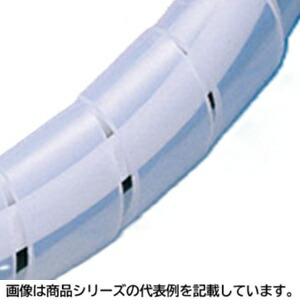 ヘラマンタイトンスパイラルチューブ(薄肉タイプ)■型式：TS-4A□寸法： φD：4.4mm φD1：5.6mm T：0.6mm P：10.0mm□材質：ポリエチレン□色：乳白□販売単位：100m単位