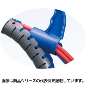 ヘラマンタイトンヘララップ(ポリプロピレン難燃)■型：HWPP25-V0□色：薄墨色□一緒になる径：Φ27.0粍□大きさ： φD：24.0粍 T：1.1粍 P：20.0粍 O：10.0粍 分かれ出る用穴：5.0粍□当て嵌める手道具：HAT25□売りわたすユニット：25mユニット