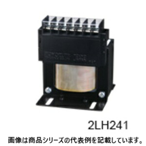 豊澄ワット数計器(TOYOZUMI)国内JIS 汎用トランス状態(単相複巻)■型：2LH243□1次起電力(V)：200/220□2次起電力(V)：20/24□2次電流(A)：3□電気容量(VA)：72□質量(kg)：1.4
