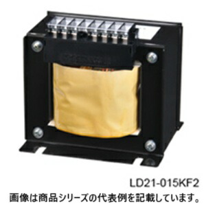 豊澄ワット数計器(TOYOZUMI)国内JIS 汎用トランス状態(単相複巻)■型：LD21-01KF2□1次起電力(V)：200(180)/220□2次起電力(V)：100/110(100)□2次電流(A)：9.09□電気容量(VA)：1k□質量(kg)：8.6