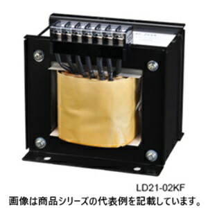 豊澄ワット数計器(TOYOZUMI)国内JIS 汎用トランス状態(単相複巻)■型：LD21-05KF□1次起電力(V)：200(180)/220□2次起電力(V)：100/110(100)□2次電流(A)：45.45□電気容量(VA)：5k□質量(kg)：37.9