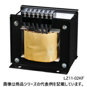 豊澄電源機器(TOYOZUMI)国内JIS 汎用トランス(単相複巻)■型式：LZ11-03KF□1次電圧(V)：90/100/110□2次電圧(V)：100□2次電流(A)：30□容量(VA)：3k□質量(kg)：23.3