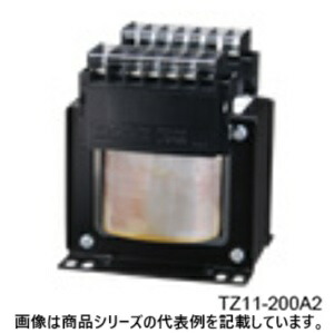 豊澄ワット数計器(TOYOZUMI)国内JIS 汎用トランス状態(単相複巻)■型：TZ11-100A□1次起電力(V)：100/110□2次起電力(V)：100/110/120□2次電流(A)：1□電気容量(VA)：100□質量(kg)：1.9