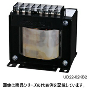 豊澄ワット数機械(TOYOZUMI)国内JIS 汎用トランス状態(単相単巻)■型：UD22-03KB2□起電力 1次・2次共用(V)：200/210/220/230/240(0V端子共用)□最終生産物電流 200V時(A)：15□最終生産物電流 240V時(A)：12.5□電気容量(VA)：3k□質量(kg)：6.1 木材・建築資材・設備-その他-電設資材