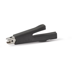 サトーパーツパワークリップ(金具、カバーセット品)■型式：C-100-B□カバー色：B（黒）□定格：30V-5A□カバー絶縁抵抗：DC500V 100MΩ以上□本体材質：銅合金□絶縁強化カバー材質：熱可塑性エラストマ&mdash;｜電電虫＠ｗｅｂ