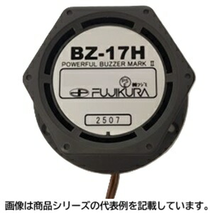 藤倉灯し火実業(FUJIKURA)電磁呼びりん(豪然たる呼びりん )■型：BZ-17H AC200/220V□定格起電力：AC200V/AC220V□定格電流：0.021A□音の大きさ：90db/m(A)□不成立踏みとどまる：100MΩ以上□飾りつけ：薄墨色