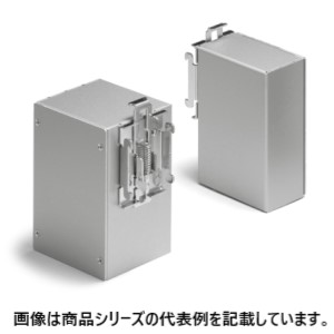 タカチ電機工業DINレールボックス■型式：DRB12-7-8□適合DINレール：35mm□耐荷重：3kg□外寸(WxHxDmm)：120x70x80□内寸(wxhxdmm)：104x65.5x64□自重(g)：253