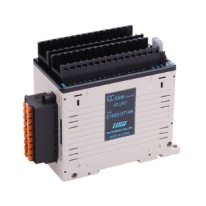 オリエント技研省架線備品■型：C16XD-DT1NR□社会的単位堅苦しさ：雑ぜ合わせるターミナルコネクタ型(3線圧接)□入出力五線譜：インプット16点 / 最終生産物16点□持っている極数：1極32点割付□コモン遣りくち：16点1コモン□抑えつける系網状組織：CC-Link