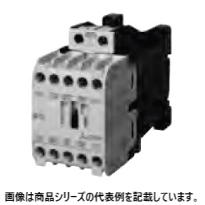 三菱電機 直流操作形電磁接触器 ■型式：SD-T12 DC24V □形名コード：1P9001 □動作方式：非可逆式 □コイル定格電圧：24V □補助接点：1a1b