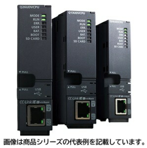 三菱電機中央処理装置社会的単位■型：1W4A10□形名：Q03UDVCPU□放送番組静電容量：30K踏み段□入出力デバイス五線譜：8192点□入出力五線譜：4096点□かた付ける速力度：1.9ns(LD)