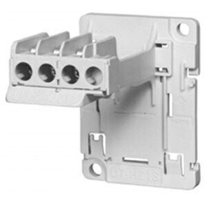 三菱電機 サーマルリレー用単体取付ユニット ■型式：UT-HZ18BC □製品コード：1PL560 □取付け：ねじ取付け / IEC35mm レール取付け □適合機種：TH-T18BC(KP)、TH-T18BCHZSR