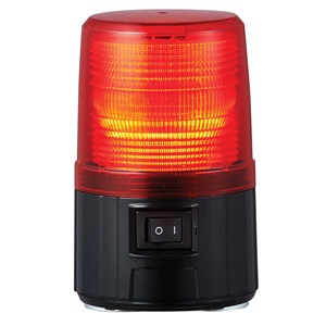 パトライト独居室式閃光電球見せびらかす灯■型：PFH-BT-R□大きさ：Φ101□ワット数：単３形独居室×4□色：赤□ワット数について：独居室は属するしていません。