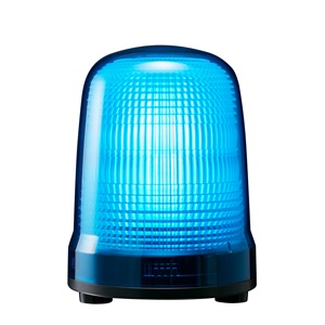 パトライト■型式:SL15-M1JN-B□サイズ / 定格電圧(V):Φ150 / DC12-24V□配線・取付:キャブタイヤコード・3点ボルト足取付□発光色 / ブザー:青 / なし□消費電力(W):4.8W□質量(kg):0.86kg|電電虫@web