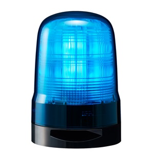 パトライト■型式：SF10-M1KTB-B□サイズ / 定格電圧(V)：Φ100 / DC12-24V□配線・取付：プッシュイン端子台・2点穴取付□発光色 / ブザー：青 / あり□消費電力(W)：8.2W□質量(kg)：0.40kg｜電電虫＠ｗｅｂ