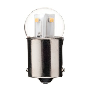 パトライト■型式:DEB-15SBA-CL□定格電圧(V):AC12V(50/60Hz)□消費電力(W):1.7W(at AC13.5V)□発行色:電球色□口金:BA15S□質量(g):9.8g|電電虫@web