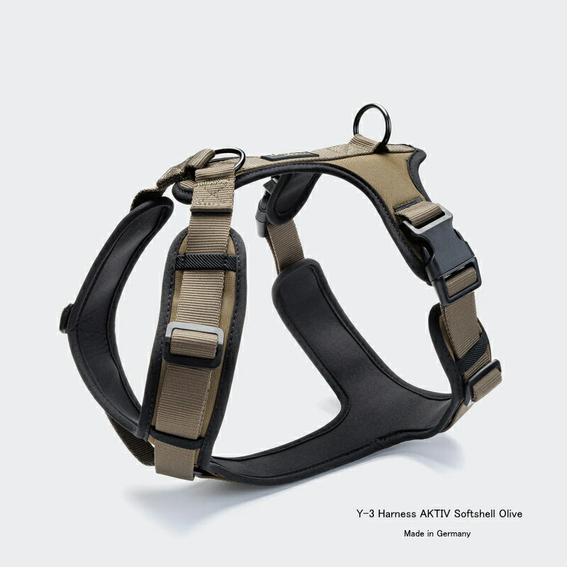 Cloud7 クラウド7 Y-3 Harness AKTIV Softshell Olive 胴輪 犬用 海外直輸入 【送料無料！安心の年中無休！】 【おかげ様で信頼の24周年路面店】