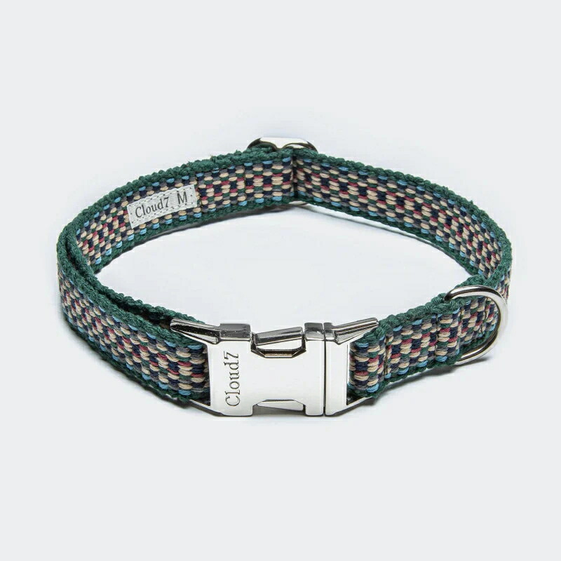 Cloud7 クラウド7 Dog Collar Click Prater Forest Size M 首輪 犬用 革 海外直輸入 【送料無料！安心の年中無休！】 【12時までの御注文で当日発送！】 【おかげ様で信頼の22周年】 6,692円