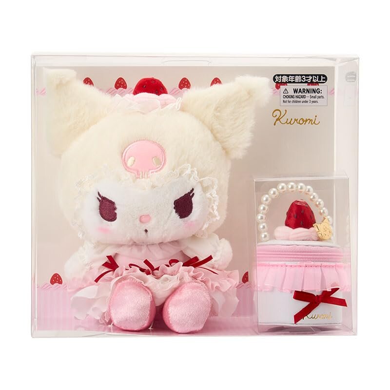 サンリオ(SANRIO) ぬいぐるみ付属品入れもの仕掛ける（いちごホイップケーキ） クロミ 客体馬齢3才以上 224821