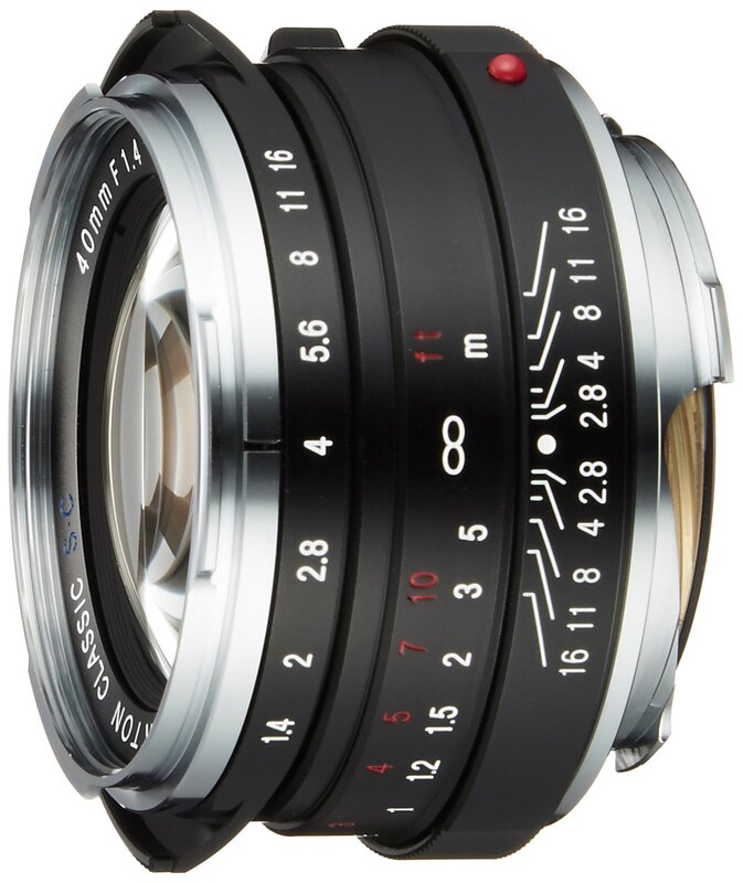 フォクトレンダー VoightLander 単興味の中心水晶体 NOKTON classic 40粍 F1.4 S.C.単層厚地の外套 131521