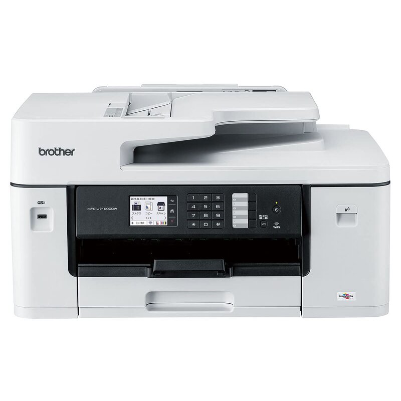 茶飲み友だち 印刷工 A3インクジェット練りあわせる機 MFC-J7100CDW (FAX/ADF/30万ペイジ耐久/自動小銃両面)