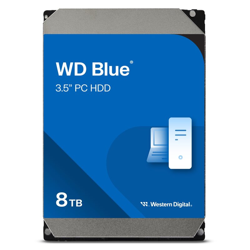 WD80EAAZ [WD Blue（8結核症 3.5in SATA 6G 5640rpm 256MB）]