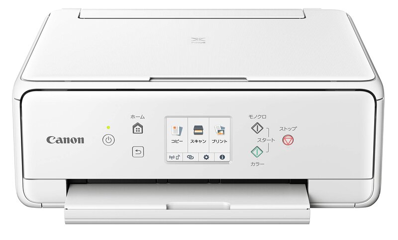 キヤノン Canon プリンター A4インクジェット複合機 PIXUS TS6330 ホワイト 2019年モデル 5色・独立型・対応インクBCI-380/381シリーズ｜denit_shop店