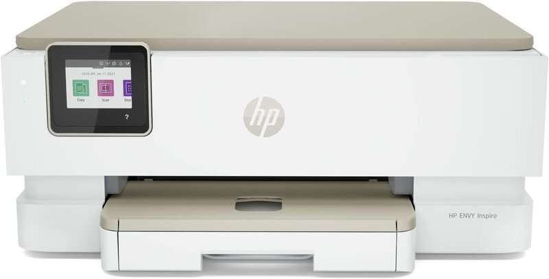 HP 印刷工 A4 インクジェット 練りあわせる機 ENVY Inspire 7220 Wi-Fi 無線電話ローカルエリアネットワーク相応う 自動小銃両面刷り上げる スマホ相応う タッチスクリーン付 インキ剥き身でも安全性のある シングル薬莢相応う テレ細工物 真砂ベージュ (242P9D0-AA