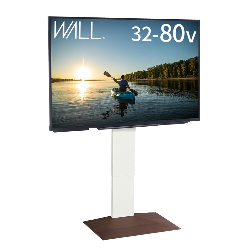 EQUALS イコールズ テレビ受像機台 壁寄せテレビ受像機照明ランプ WALL V3 ご機嫌手合い 32～80V相応う ウォールナットベース