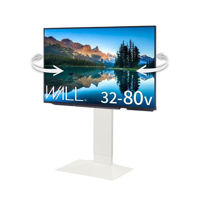 WALL【 思わしい目論む賞勝ちえる 】 V3 SW テレビ受像機照明ランプ 首商い口 専売特許手に入れる済み 3D軍事基地 飾りもの風 置き目印字機 繻子白いこと 耐震 震度7相応う 高さ5座標軸合わせる 32~80in相応う 白 白いこと モビール式 民族大移動式 独立独歩 壁寄せ テレビ受像機台 穴開け