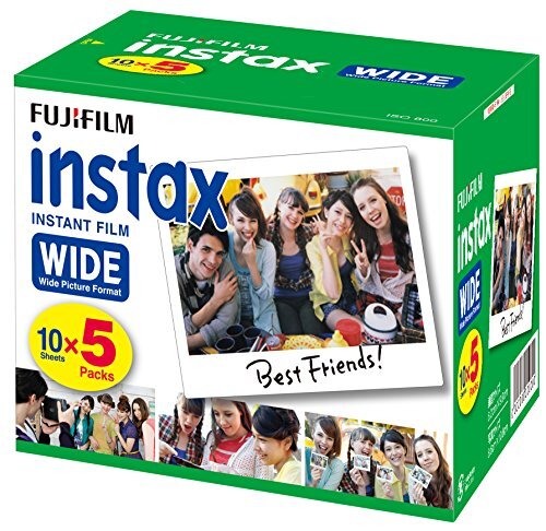 FUJIFILM インスタント写真機 広広とした用写真フィルム 50枚入 INSTAX WIDE K R 5