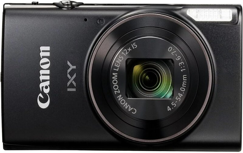 Canon コンパクトデジタルカメラ IXY 650 黒いこと 光学12倍望遠レンズ/Wi-Fi相応う IXY650BK