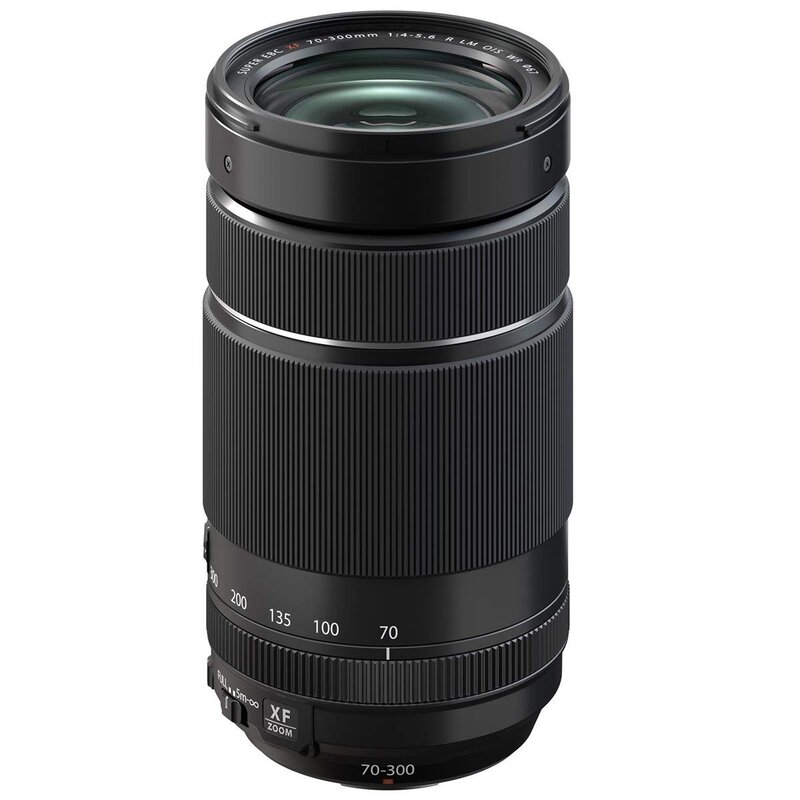 富士フイルム(FUJIFILM) X 交換レンズ フジノン ズーム 超望遠 コンパクト 70-300mm 手ブレ補正 防塵防滴耐低温 リニアモーター(静音) 絞りリング F XF70-300MMF4-5.6 R LM OIS WR ブラック｜denit_shop店