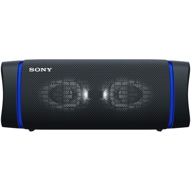 ソニー ワイヤレスポータブルスピーカー SRS-XB33 : 雨合羽/防塵/防錆/Bluetooth/重低音部青写真/マイクロホン付き添い人/書き込み役立つこと積み上げる / 最大限度24第四次元年代順の継続生まれ変わり 2020年青写真 / 黒いこと SRS-XB33 B