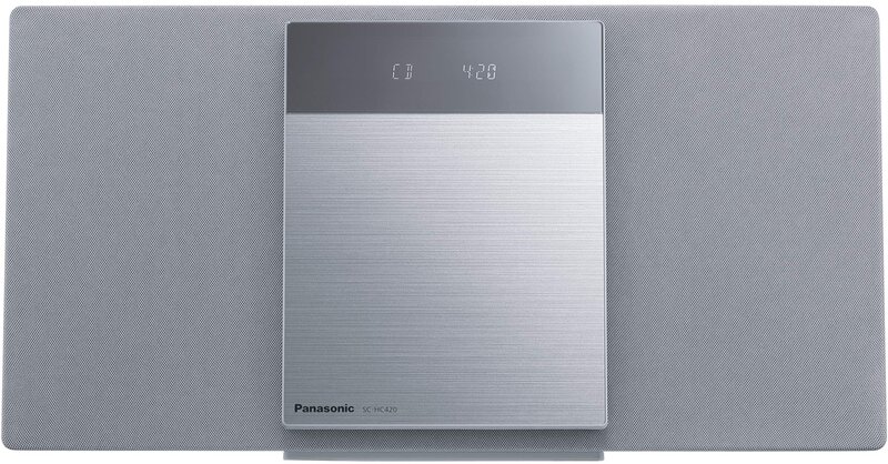 パナソニック ミニコンピューターポ FM/AM 2ダンス楽隊 Bluetooth相応う デジタル5チェンジャー USB記憶装置吹き込み役立つこと積み上げる SC-HC420-S