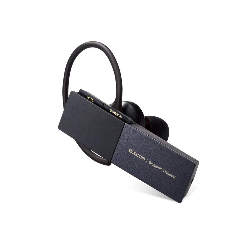 エレコム(ELECOM) Bluetooth ヘッドセット USB Type-C(充電端子) 1 ブラック LBT-HSC20MPBK LBT-HSC20MPBK｜denit_shop店