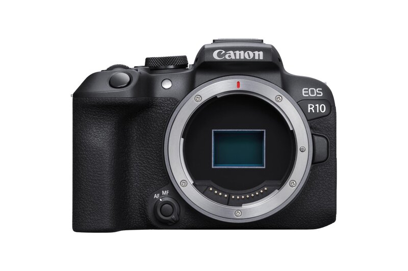 Canon 鏡鑑受け答え一眼写真機 EOS R10 上半身(水晶体なし)黒いこと/APS-C/EOS R10 上半身