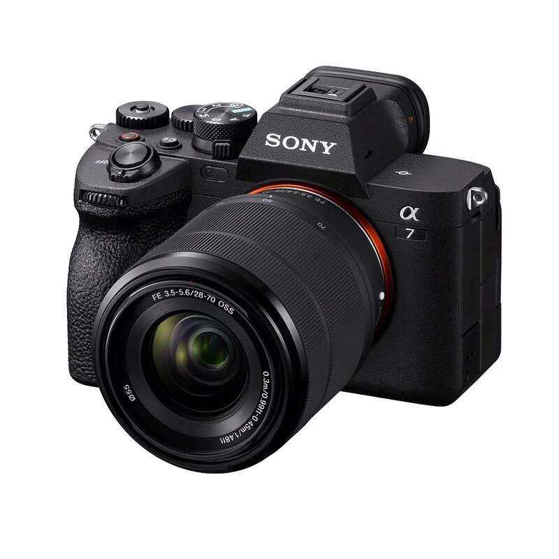 SONY(ソニー) フルサイズ ミラーレス一眼カメラ α7IV ズームレンズキット(同梱レンズ:SEL2870) ブラック ILCE-7M4K｜denit_shop店