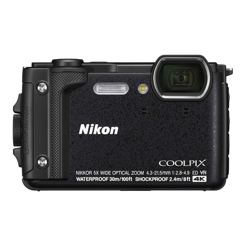 Nikon デジタル写真機 COOLPIX W300 BK クールピクス 1605万絵素 黒いこと 雨合羽 耐寒 防塵