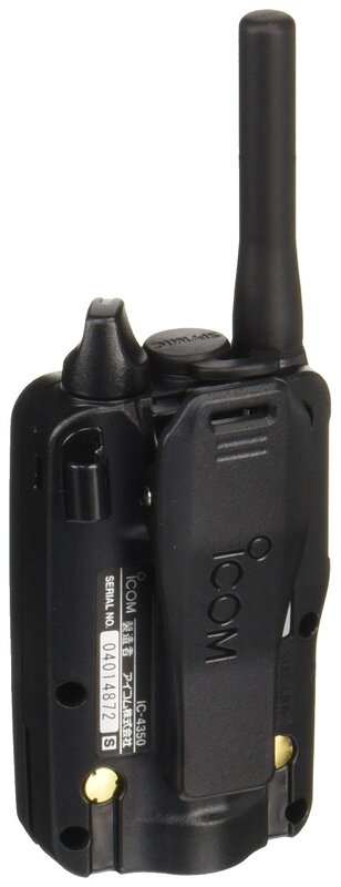 アイコム 一種独特小ワット数トランシーバー 47ch中継ぎ印字機 黒いこと IP67防塵/雨合羽 集積回路-4350
