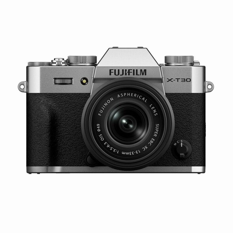 富士フイルム(FUJIFILM) 銀鏡受け答え一眼 X-T30 III 上半身 しろがね色 F X-T30 III LK-1333-S JP