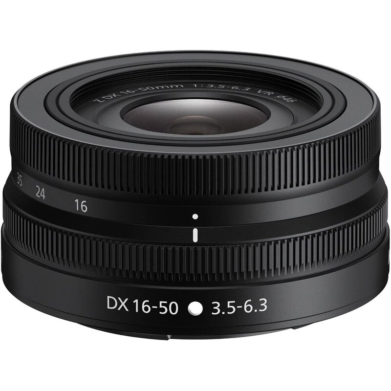 Nikon 判定基準望遠レンズ NIKKOR Z DX 16-50粍 f/3.5-6.3 VR Zマウント DX水晶体 NZDXVR16-50 黒いこと