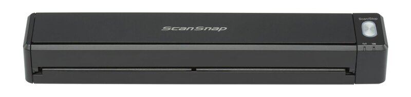 リコー PFU ドキュメントスキャナー ScanSnap iX110 (A4 片面読取 Wi-Fi対応 USB Type-C モバイル) 書類 レシート 名刺 写真 (Black)|denit_shop店