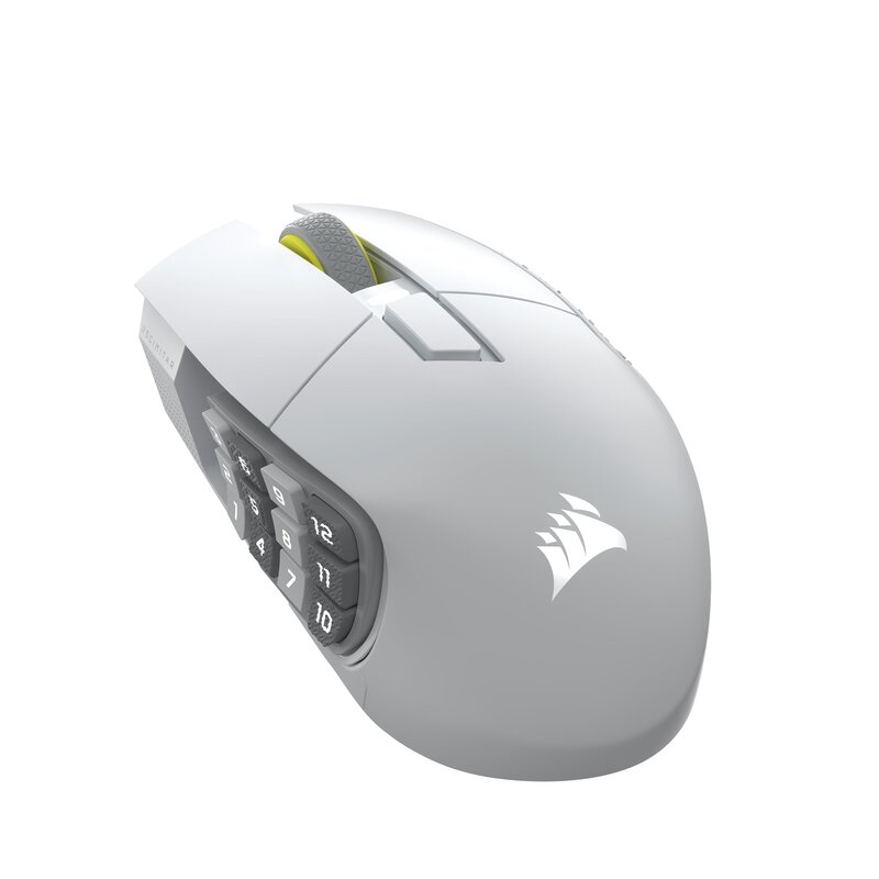 CORSAIR SCIMITAR ELITE WIRELESS SE MMOに至適な多名取り草のワイヤレスゲーミングマウスプログラム能力のあるな16名取り草 MARKSMAN S 33K検知器Elgato Virtual Stream Deck 無線電話 Bl