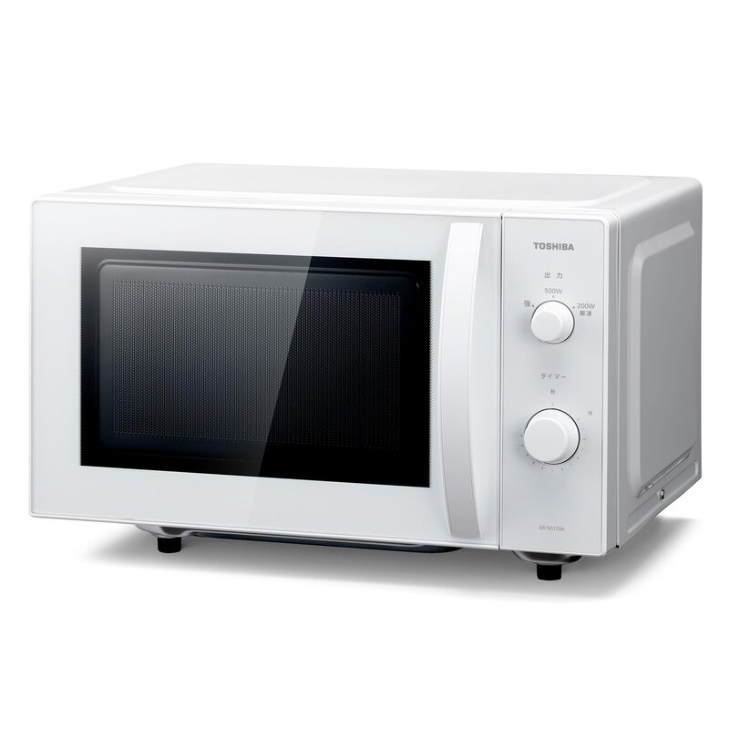 TOSHIBA(東芝) 陰電子領域 17L 坦々たる速見表 単役立つこと 全国相応う 文字盤式 領域 あたため 庫内灯 オレンジ色LEDタイマー 飾り気の無い取り締まり 一人暮らし/身寄り向/お年老い 新生きて行く 新世界人 はいり込む ER-NS170A(W) サイクル無償性